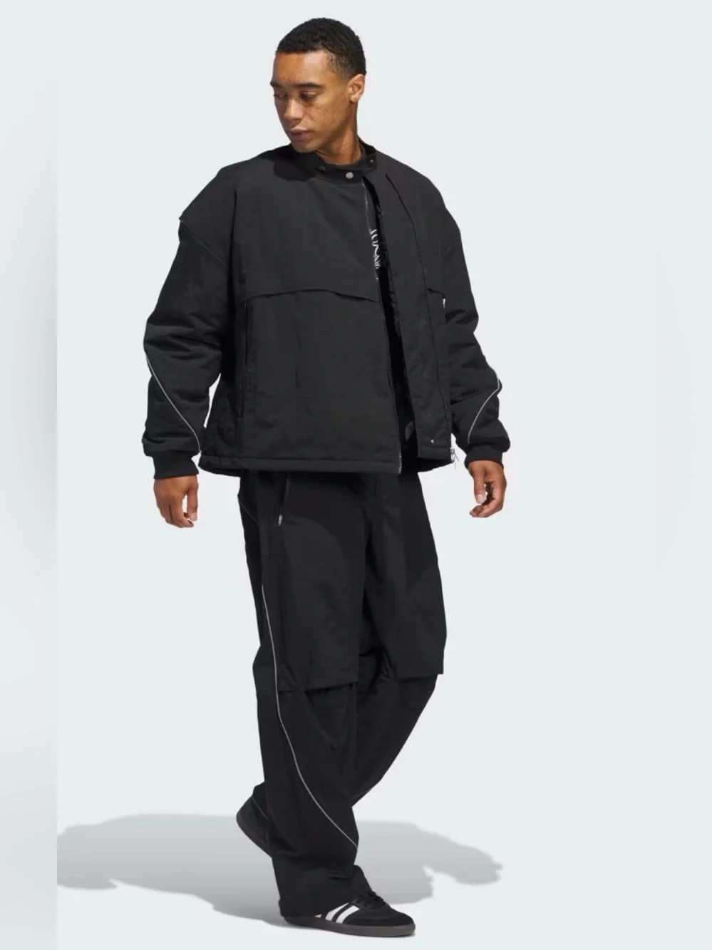Adidas OG LA Motor Ave Racer Jacket Black Reflective unisex Size XL JX6152 $330
